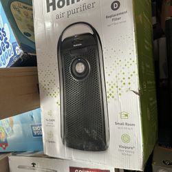 Holmes aer 1 Mini Tower True HEPA Air Purifier with Air Ionizer and Visipure Air Filter Viewing Window, Small Room Air Cleaner $35 