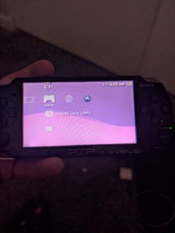 Modded psp with charger