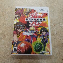 Bakugan Battle Brawlers Wii Game With Manual