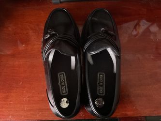 Men's Black Tassel Loafers - Size 7.5 / 40 - Dress Loafers - NEW