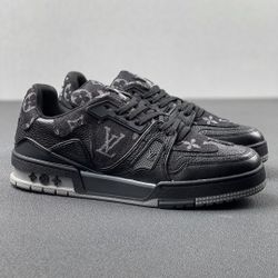 Louis Vuitton Louis Vuitton X Nigo Trainer Black Denim