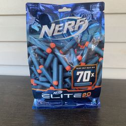 Nerf Elite 2.0 Kids Dart Blaster Refill Pack with 70 Darts