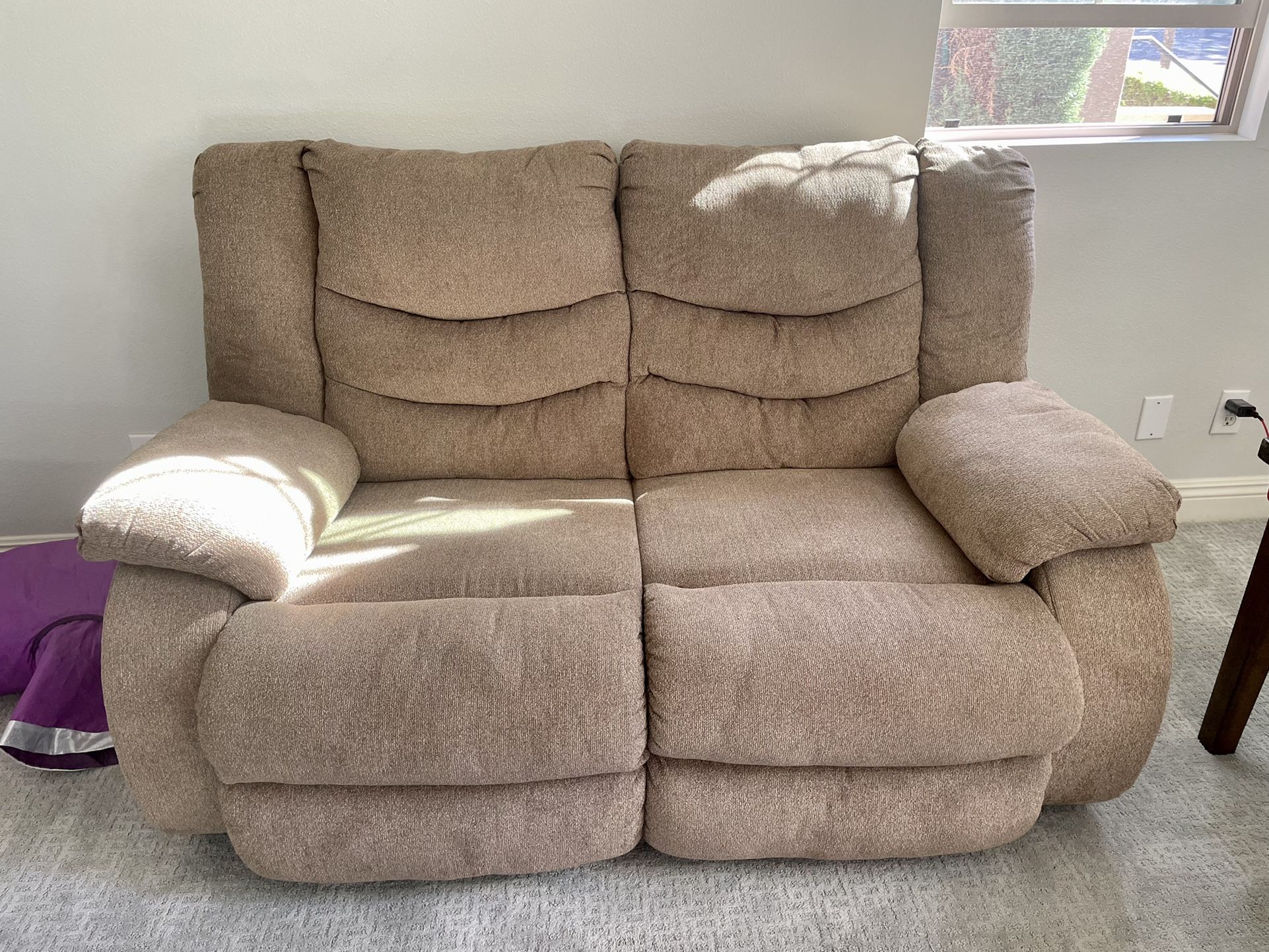 Dual Reclining Couch And Love Seat for Sale in Irvine, CA OfferUp