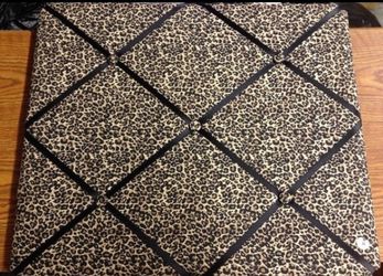 Brand New Leopard Bulletin Board