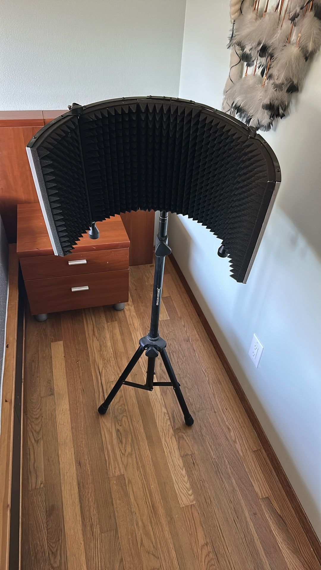 Vocal Booth Sound Dampen For Podcasts Or Recording