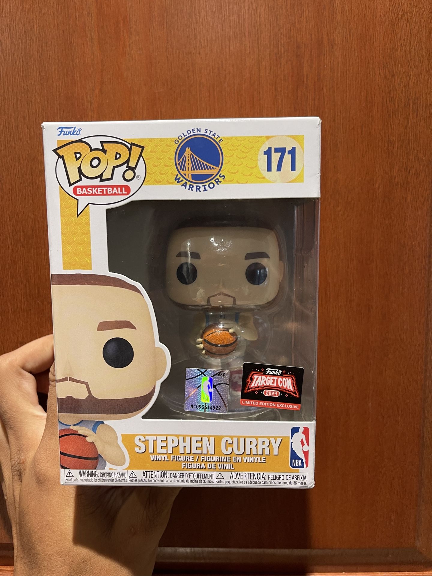 Stephen Curry #171 Funko Pop