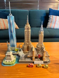 NYC 3D puzzle Assembled
