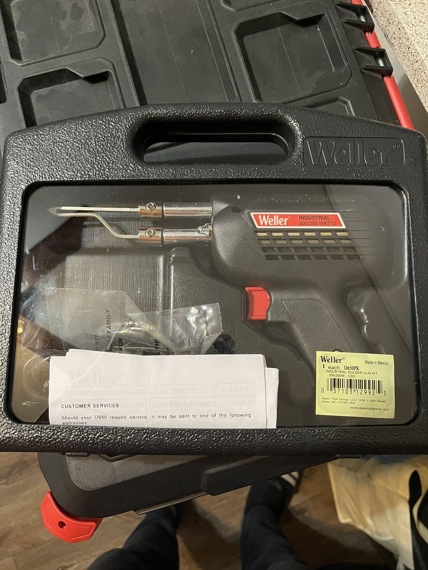 Soldering Iron Industrial Weller 300watt