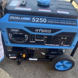 5250 Watt Dual Fuel Pulsar Generator