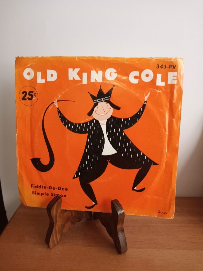 Old King Cole Vinyl Record - Orange Cover