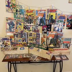 Baseball cards,basketball cards, and comics from 1980-1987