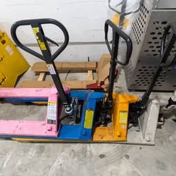 Used Pallet Jack Heavy Duty Warehouse Equipment 