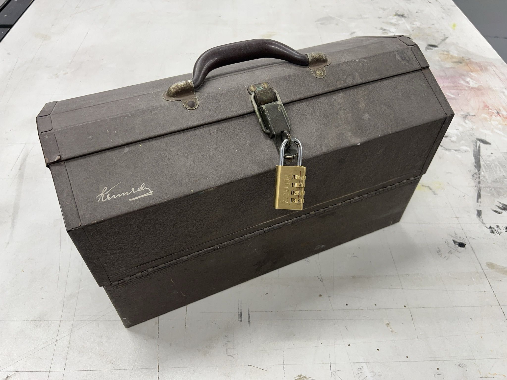 Kennedy Tool Box With Tools