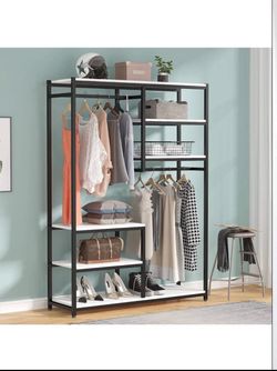 NEW IN BOX – Closet Organizer / Clothing Rack – $100 OBO