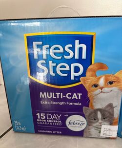 Fresh Step cat litter
