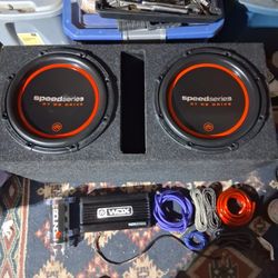 Subs Amp Compasitor And Wires