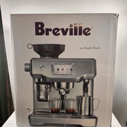Breville Oracle Touch Espresso Coffee Machine - Brushed Stainless Steel