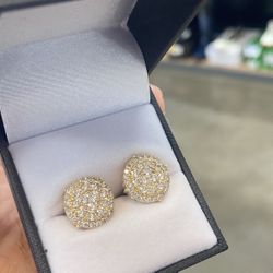 10k Diamond Earrings 