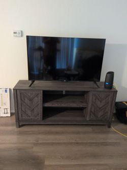 Console and TV
