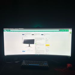 Alienware 120hz Ultra Wide Gaming 32 inch