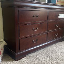 Dresser And Mirror