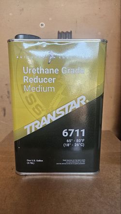 1 Gallon Transtar Urethane Grade Reducer Medium Speed 6711 - Brilliant Gloss