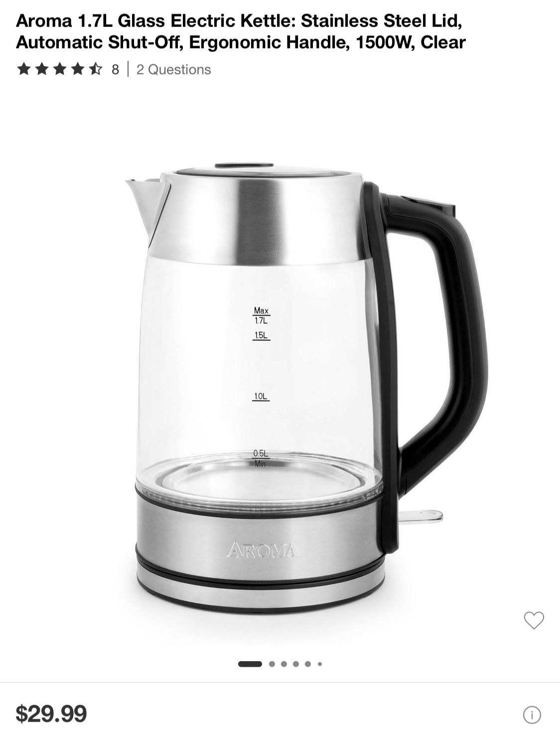 Electric Glass Kettle