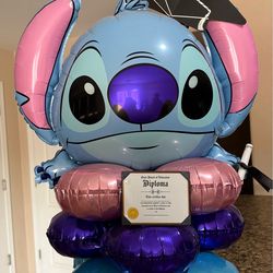 Graduation stitch ballon