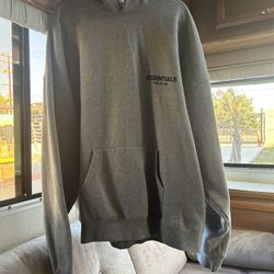 Grey Essentials Hoodie 