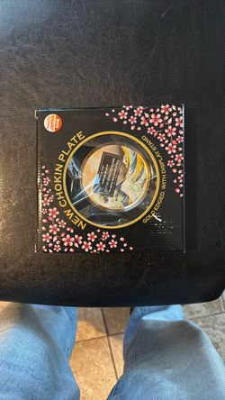 Great Wave of Kanagawa art of Chokin japanese plate NIB