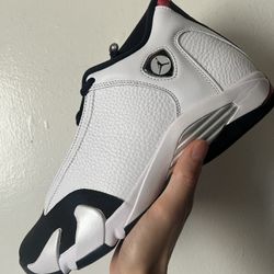 Nike Air Jordan 14 Black Toe Size 10.5