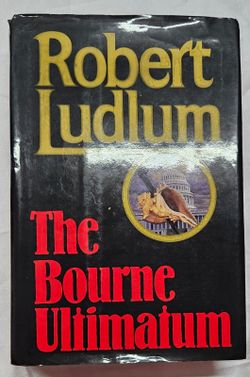 The Bourne Ultimatum Robert Ludlum 1990 First Edition Hardcover Dust Jacket