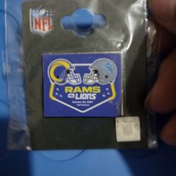 LA Rams Pin Versus Lions Oct 24, 2021