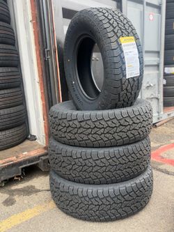 265-70-17  $550 CASH OUT THE DOOR 4 New All Tires Installed and Balanced