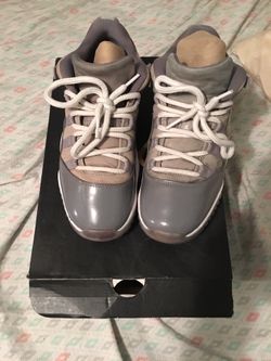 Cool gray 11 low top size 8
