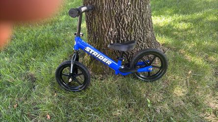 Strider Kids Balance Bike Blue
