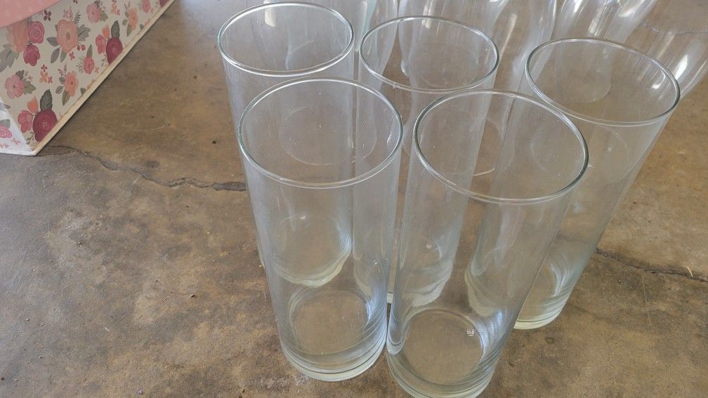 TALL Cylinder VASES