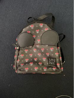 Disney Minnie Mouse black backpack
