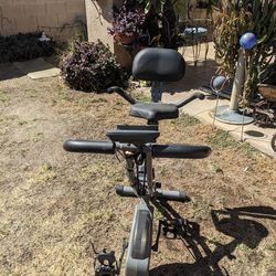 Batwing multi-use exercise bike