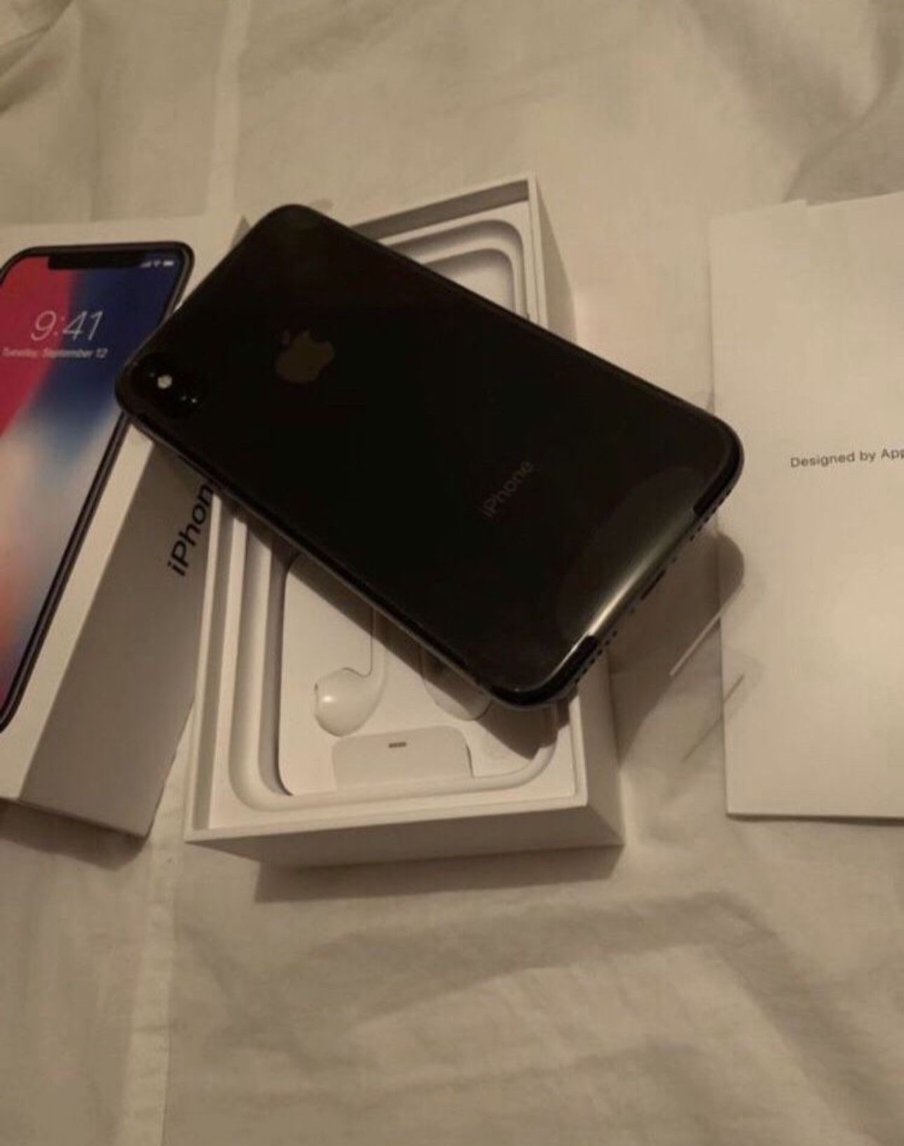 Brand New iPhone 10 Space Gray Unlocked With Warranty
