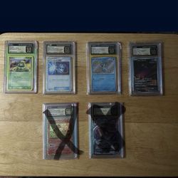 various pokemon CGC Graded  pristine 10 slabs