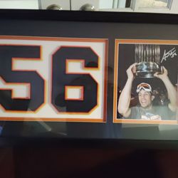 Framed Andres Torres Autograph Picture 