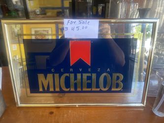 Vintage Michelob Mirror