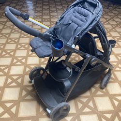 Graco Ready2Grow LX 2.0 Double Stroller Features Bench Seat and Standing Platform