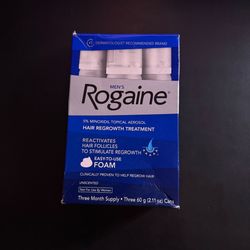 Rogaine 5% Topical Minoxidil Foam