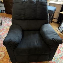 Recliner blue Raymore And Flanagan