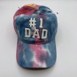 Goodfellow & Co #1 Dad Tie Dye Baseball Cap Hat One Size Father's Day