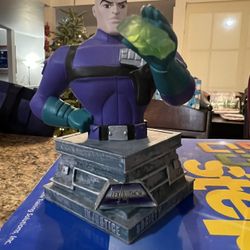 Justice League Superman and Lex Luther Paperweights