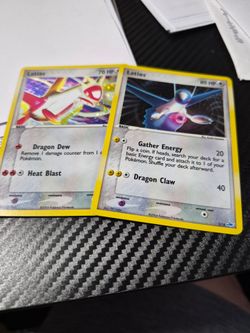 Pokemon latios and latias cards