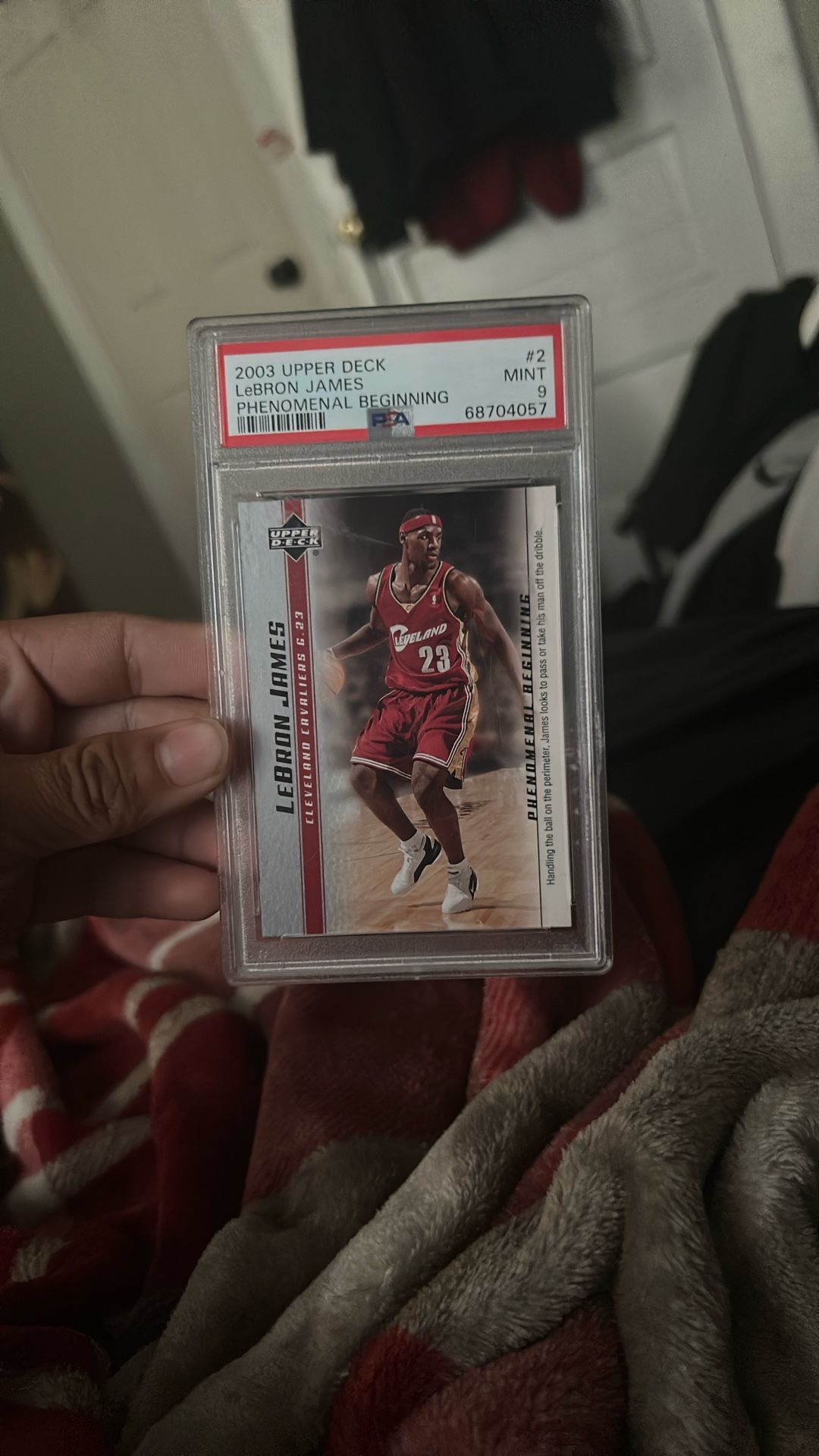 Lebron james debut PSA MINT 9